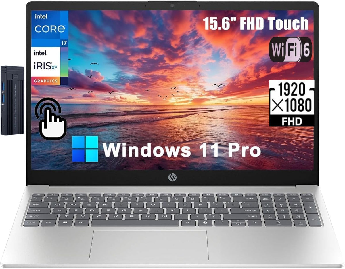 Laptop HP 15 -FD0182WM 15.6inch intel core i7 13th Gen, 16Gb RAM 1Tb SSD Laptop