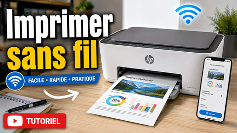 Comment utiliser une imprimante HP sans fil