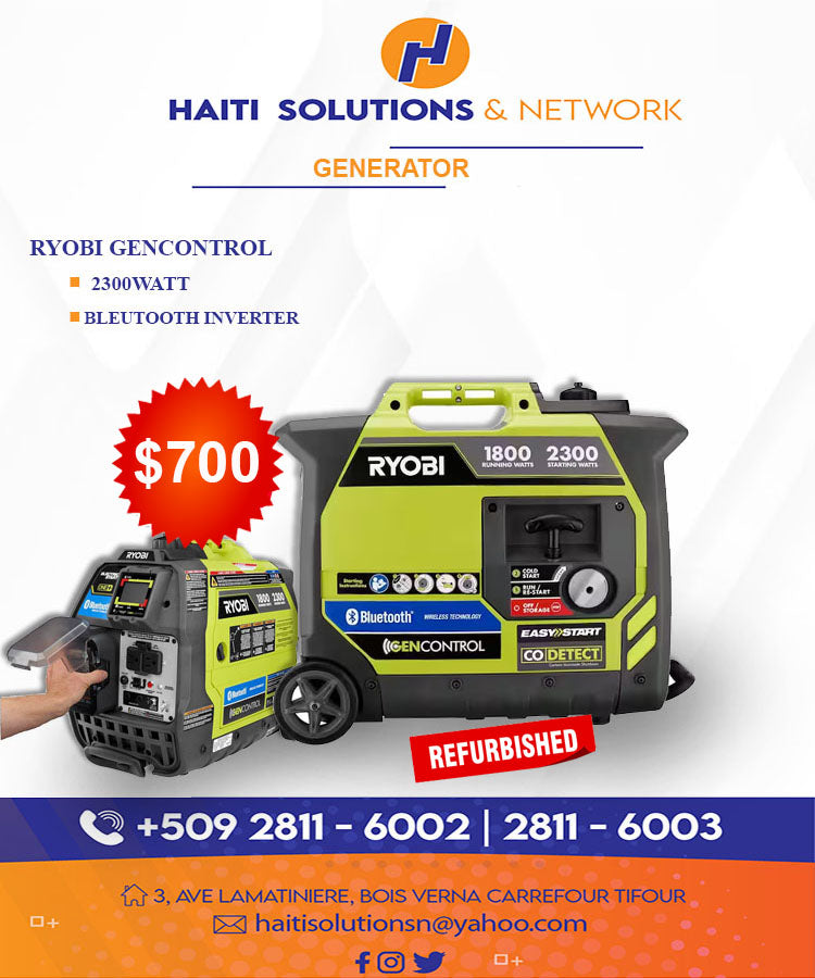 Generatrice RYOBI 2300 W