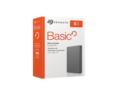 SEAGATE 5TB HARD DRIVE