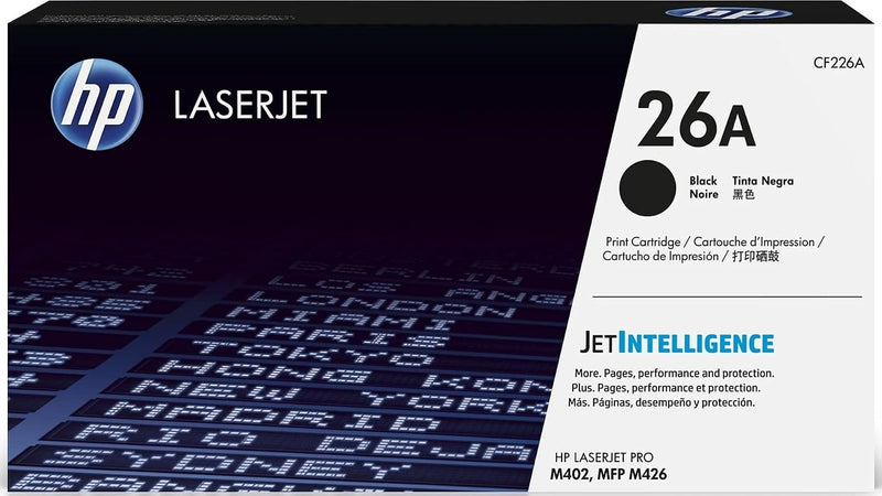 HP 26A Black Toner Cartridge Printers