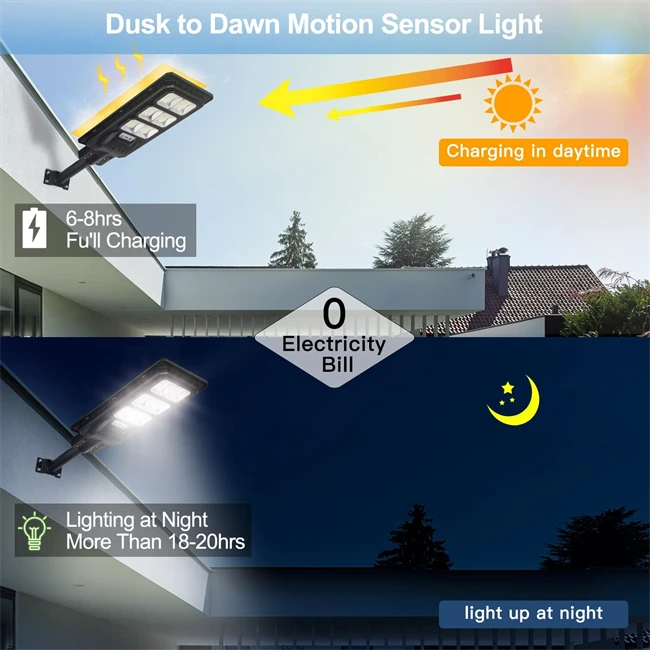 Solar street light 300w