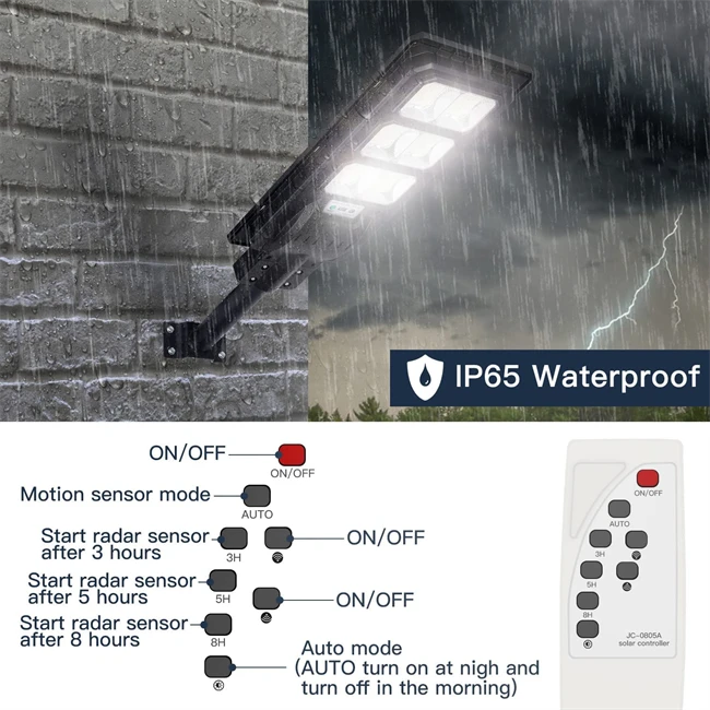 Solar street light 300w