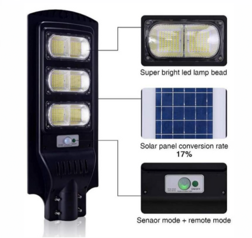 Solar street light 120 w