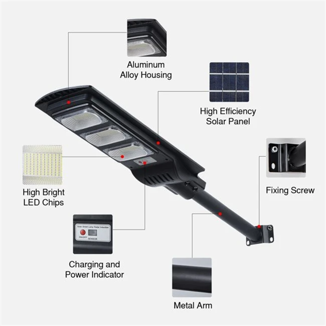 Solar street light 300w